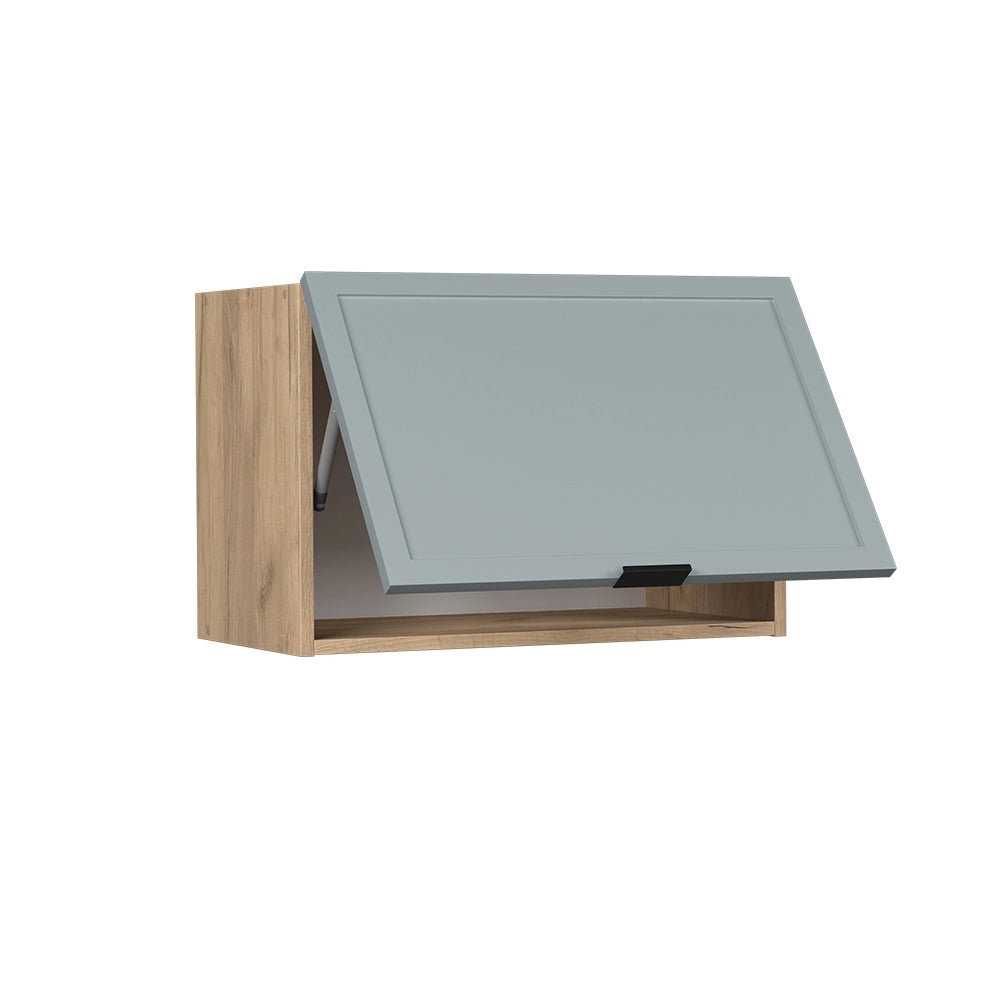 Vicco Pensile da cucina Blu-grigio chiaro 60 cm Piatto