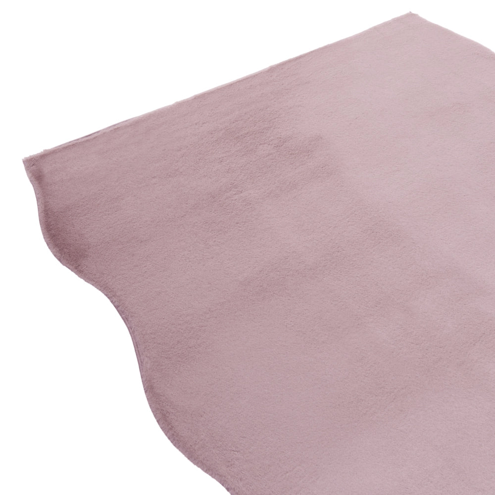 Tappeto Moderno Viola Chiaro in Ecopelliccia a Pelo Lungo 160x230cm per Soggiorno e Ingresso