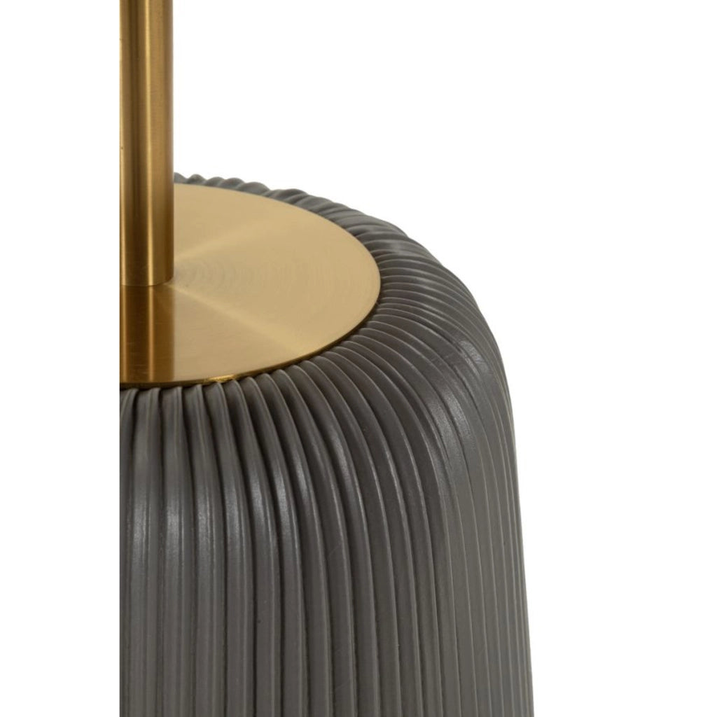 Tavolino VKH1098, Grigio, Metallo, 40x40x55 cm