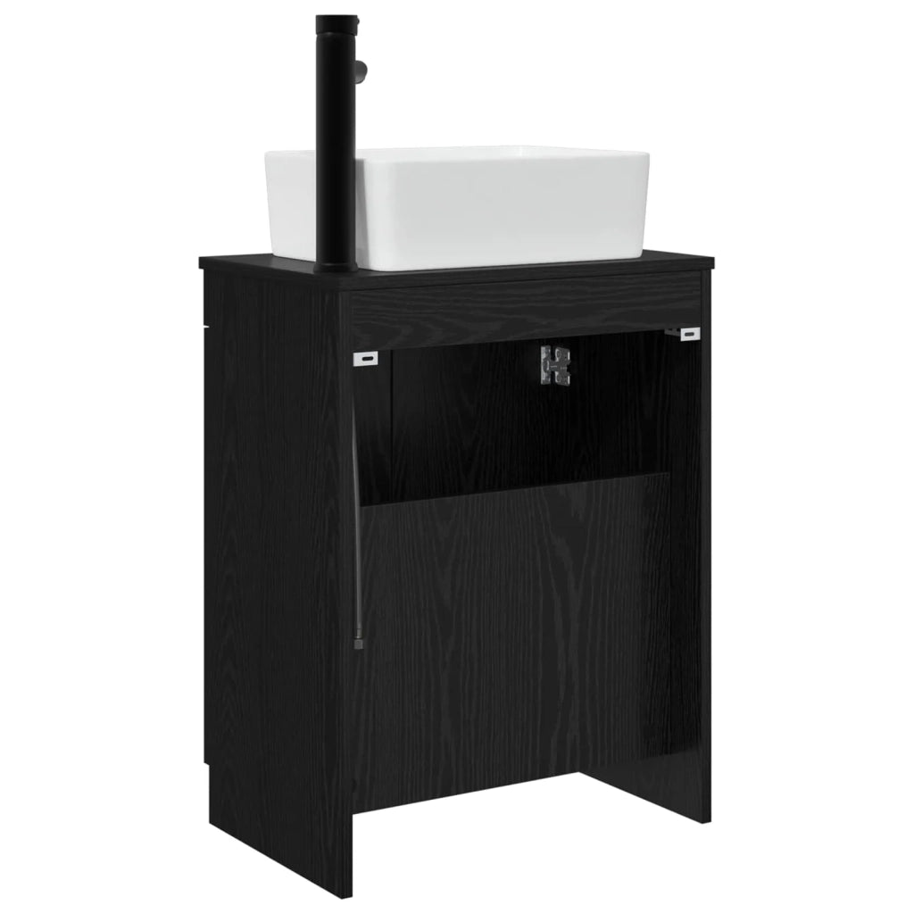 Mobile da bagno con lavabo Nero 54 x 35 x 83 cm 890131