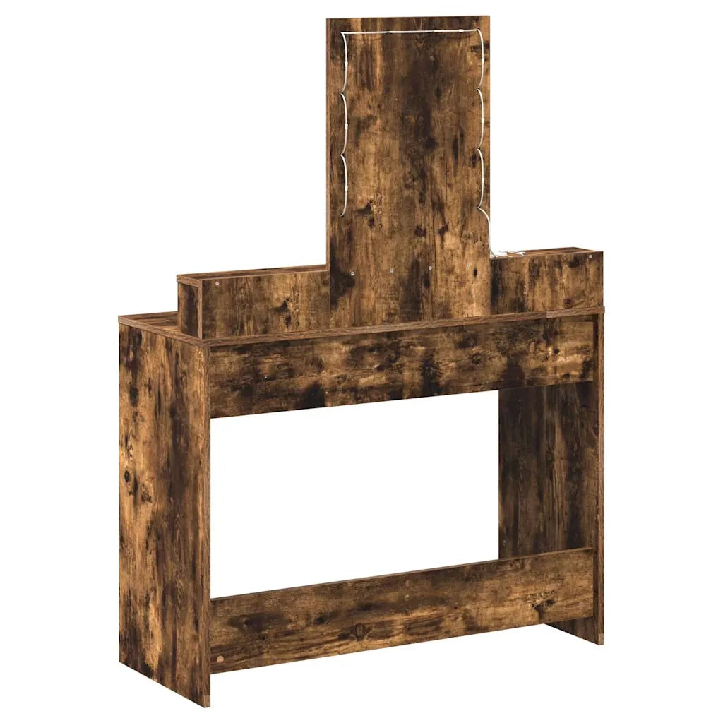 Tavolo da Trucco Marrone 100 x 41 x 140 cm Legno multistrato 865176
