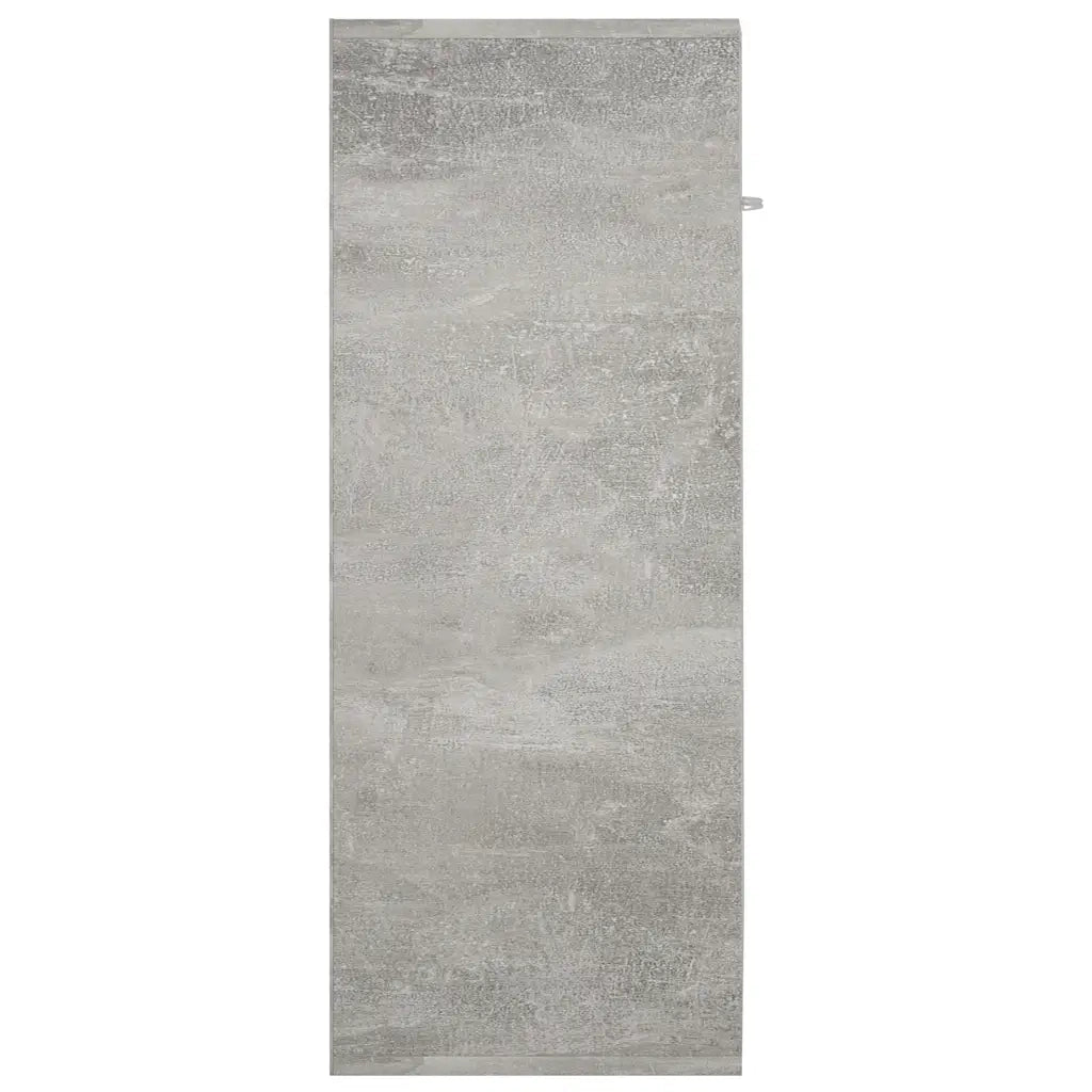 Credenza | Madia | Buffet da pranzo | Armadio da pranzo Grigio Cemento 60x30x75 cm in Legno Multistrato