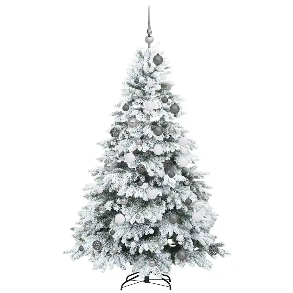 Albero di Natale artificiale con 300 LED Bianco 180 cm PE e PVC 3397613