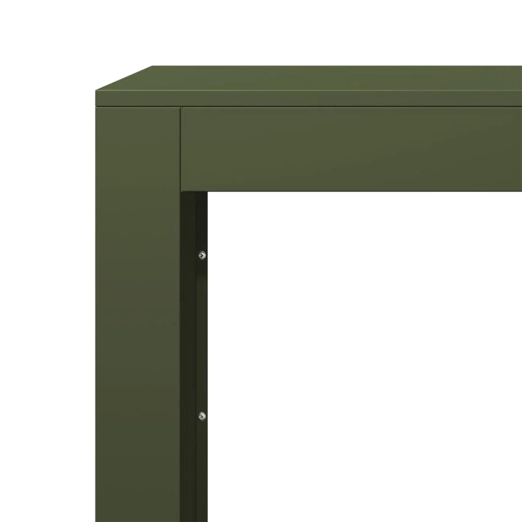 Portalegna 60 x 40 x 60 cm acciaio verde 02_0043728