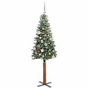 Albero di Natale | Decorazioni natalizie snodato con 150 LED con supporto Verde 150 cm