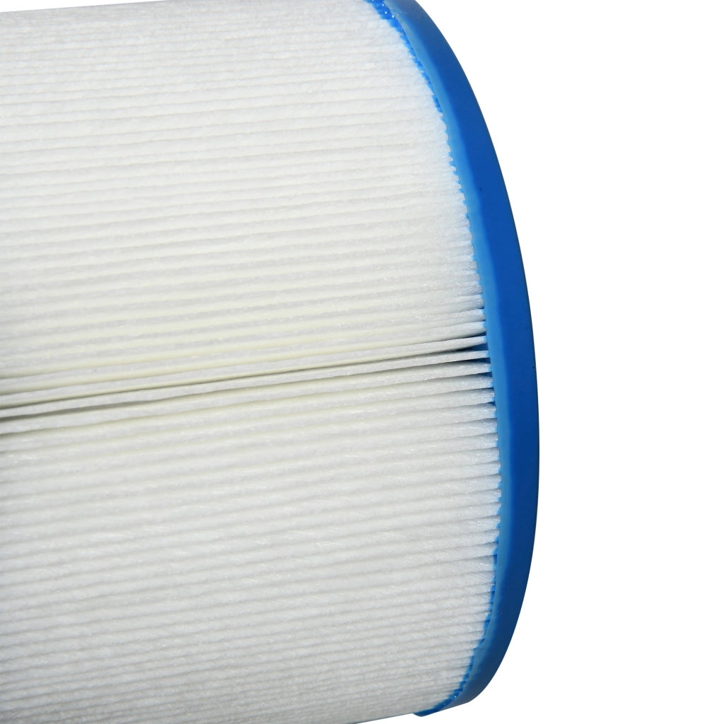 Set 6 Filtri per Piscine e Spa Gonfiabili  Ø10,5x8 cm in Tessuto non Tessuto Blu e Bianco