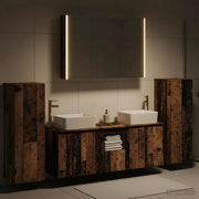 Set di mobili per il bagno 6 pcs Legno antico 3407173