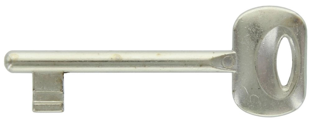 10pz chiave patent bonaiti nichelata n. 4 cod:ferx.12806