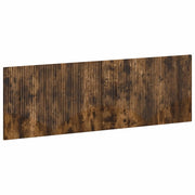 Testiera da Muro HOORN Rovere Fumo Legno ingegnerizzato 897390