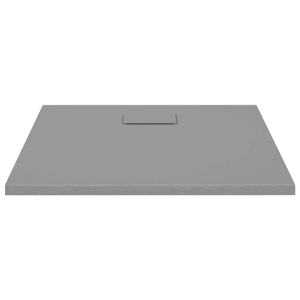 Piatto doccia da bagno grigio SMC 90 x 90 cm 02_0001975