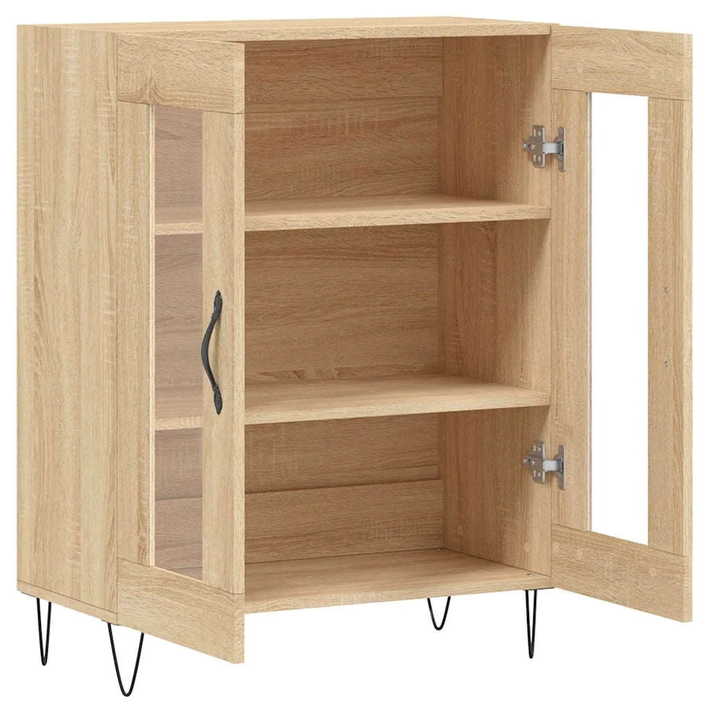 Credenza Rovere Sonoma 69,5x34x90 cm in Legno Multistrato 827783