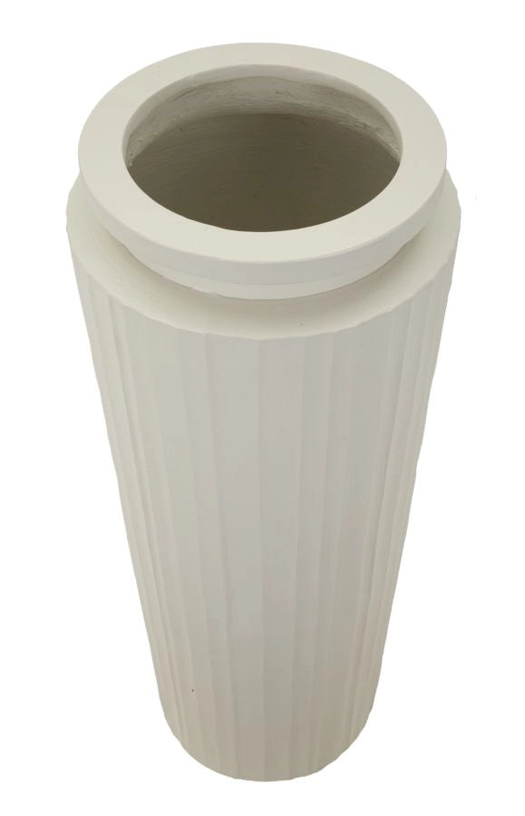 Vaso High Ø32x80 cm in Mgo Crema