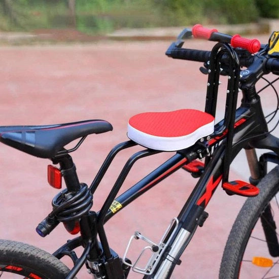 Seggiolino per bambini con cinturone di sicurezza e sedile regolabile - colore rosso, adatto per bambini da 0 a 41 kg