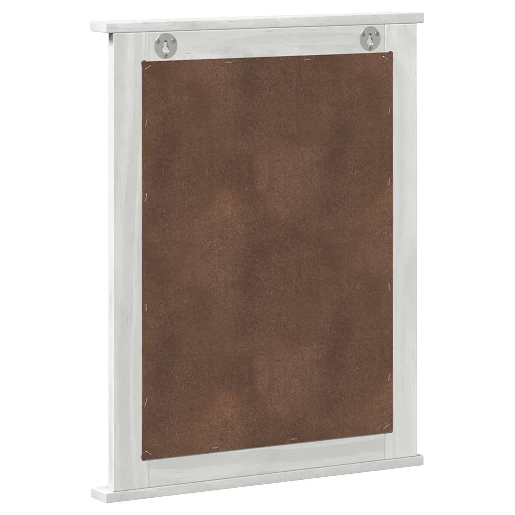 Specchio-Specchio Decorativo Rettangolare VIGO Bianco Antico 55,5 x 5 x 70 cm