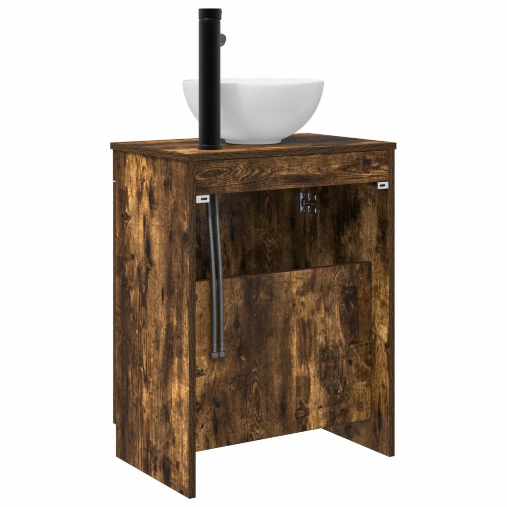 Mobile da bagno con lavabo Rovere Fumo 54 x 35 x 83 cm