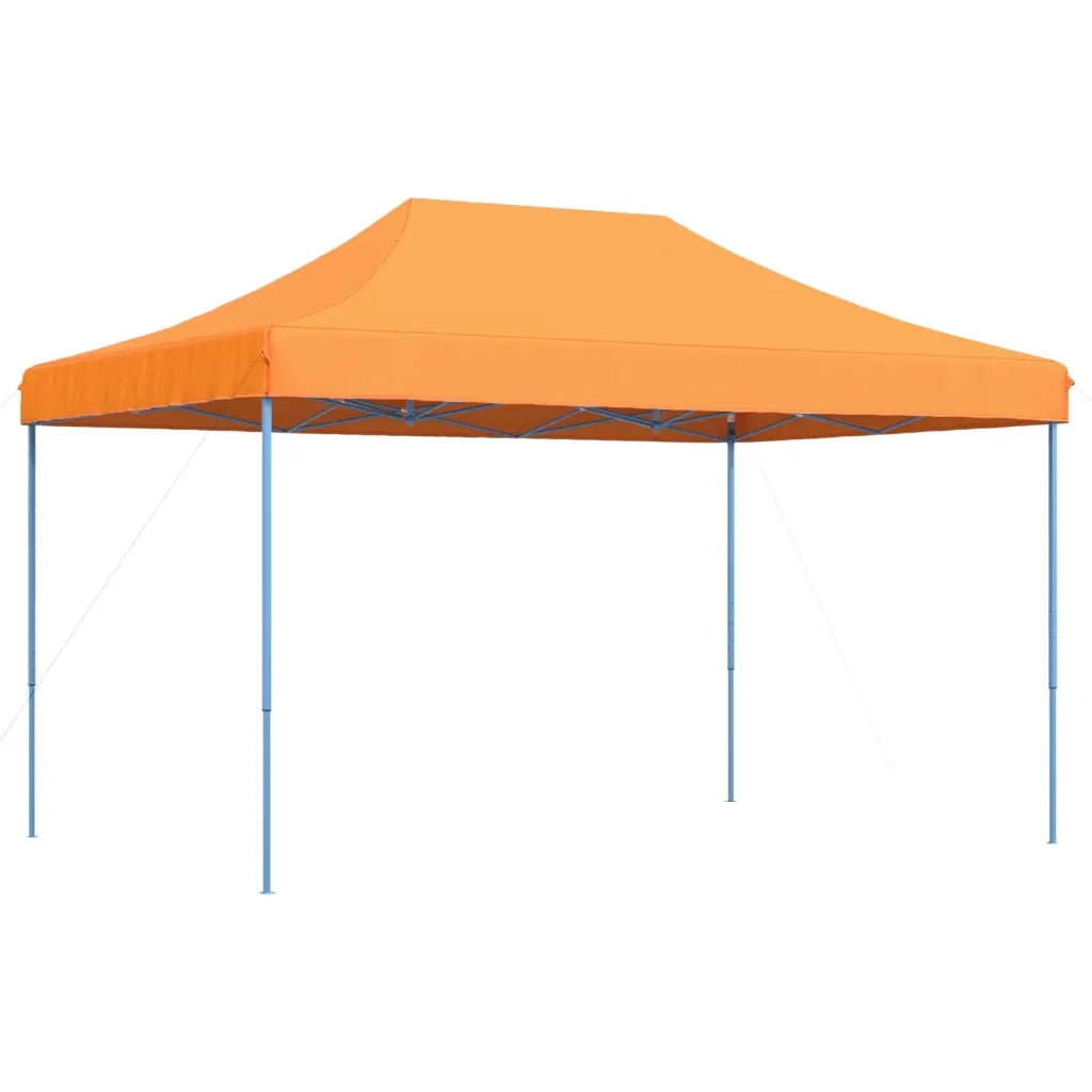 Tenda da Festa Pieghevole Pop-Up - Gazebo Arancione 292x292x315 cm
