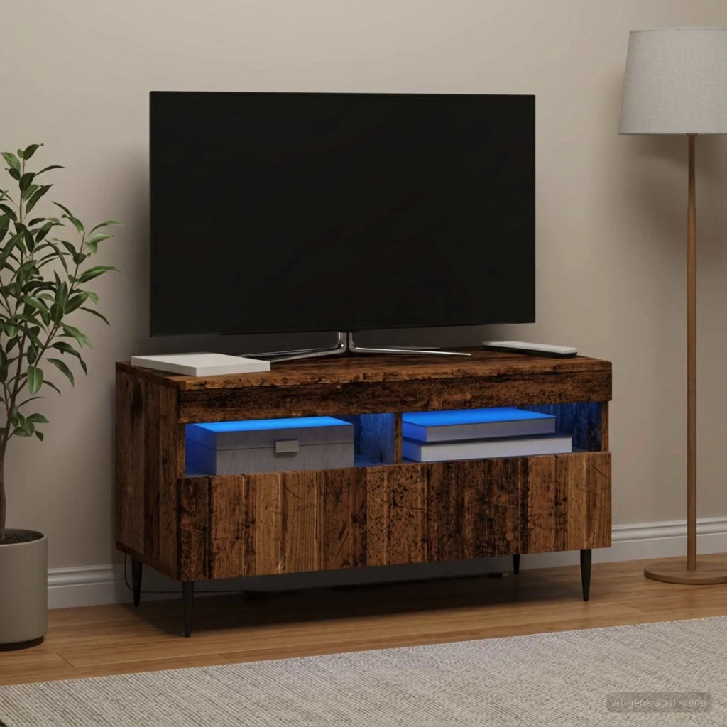 Mobile TV LED Legno antico Legno ingegnerizzato 896563