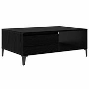 Tavolino da salotto | Tavolino da caff¨¨ | Tavolino da Soggiorno Rovere nero 90 x 60 x 35 cm