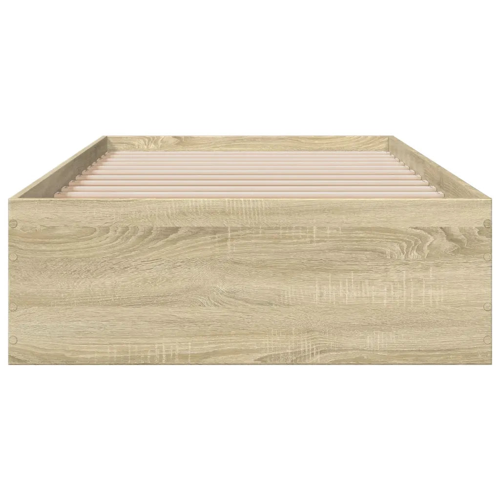 Giroletto Cassetti Rovere Sonoma 90x200 cm Legno Multistrato 3280428