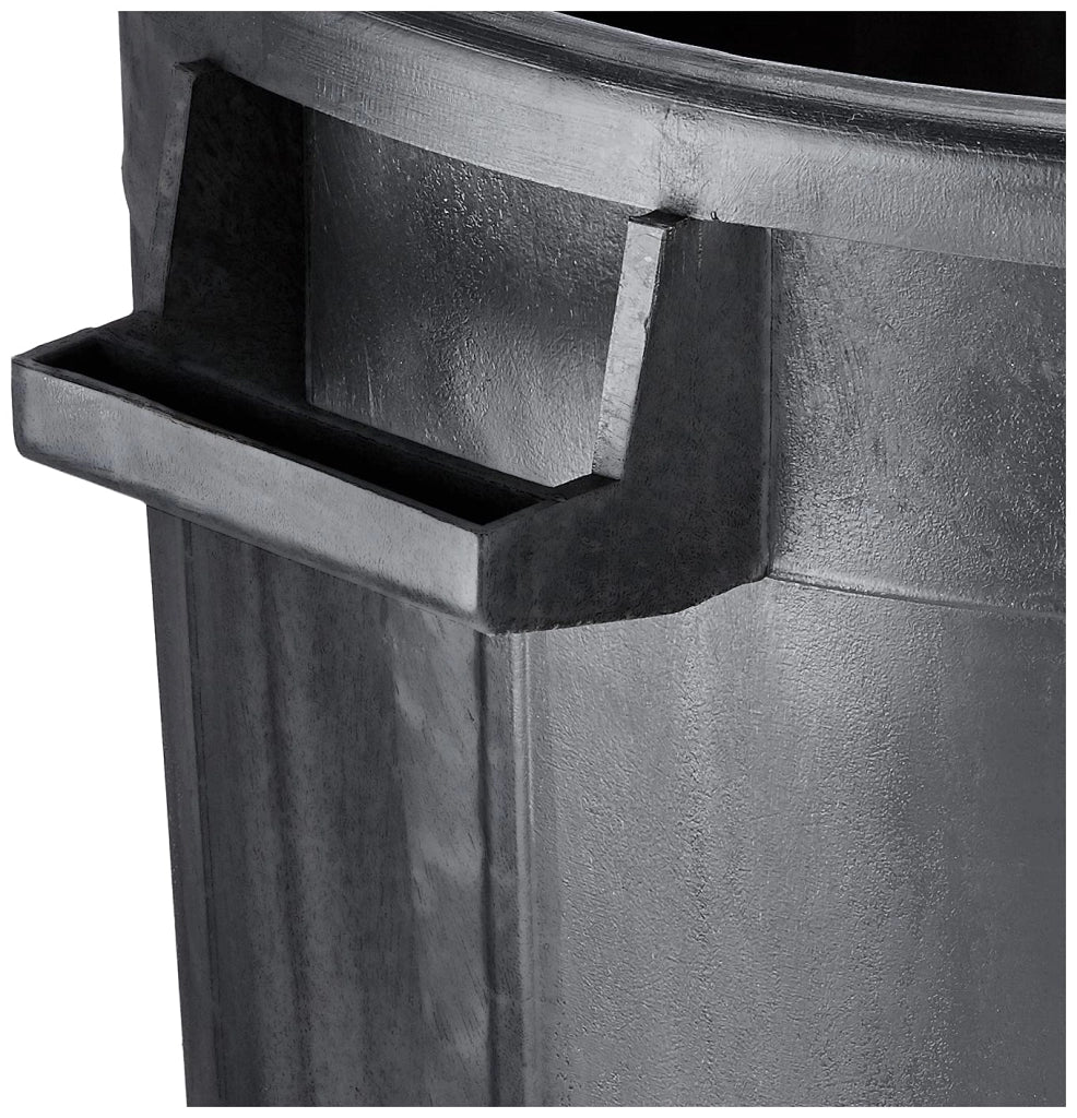 BIDONI NERI PER USO AGRICOLO SENZA COPERCHIO  lt.100 ø cm.52 altezza cm.65    ICS