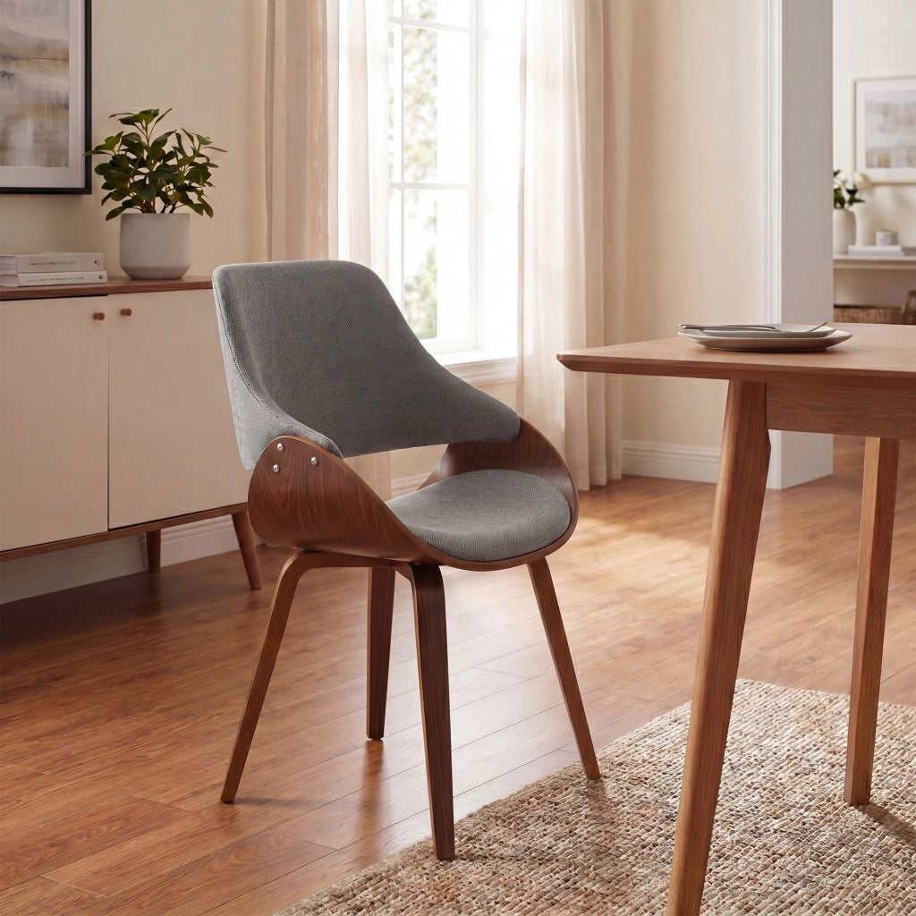 Sedia per sala da pranzo in tessuto Vangale 3