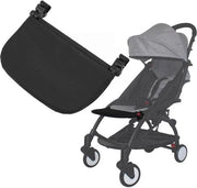 Sostegno per piedi del passeggino da 21 cm - sostegno per piedi universale in Oxford Cloth - accessori per passeggino - estensione del sostegno per piedi - nero.