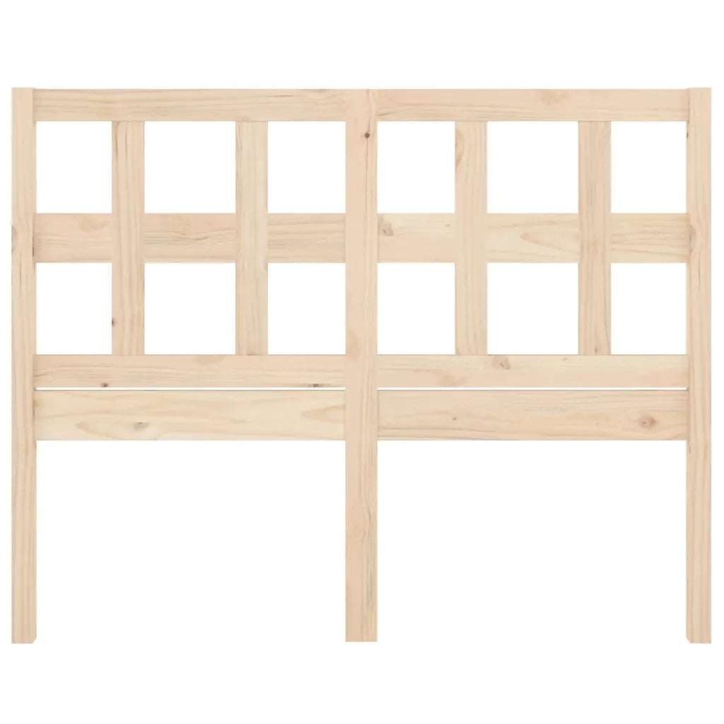 Testiera per Letto 205,5x4x100 cm in Legno Massello di Pino