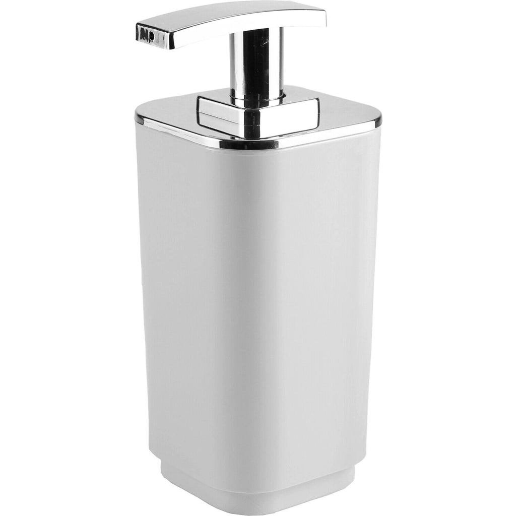 Dosasapone Bianco Seventy Pompetta Cromato Gedy - Gedy