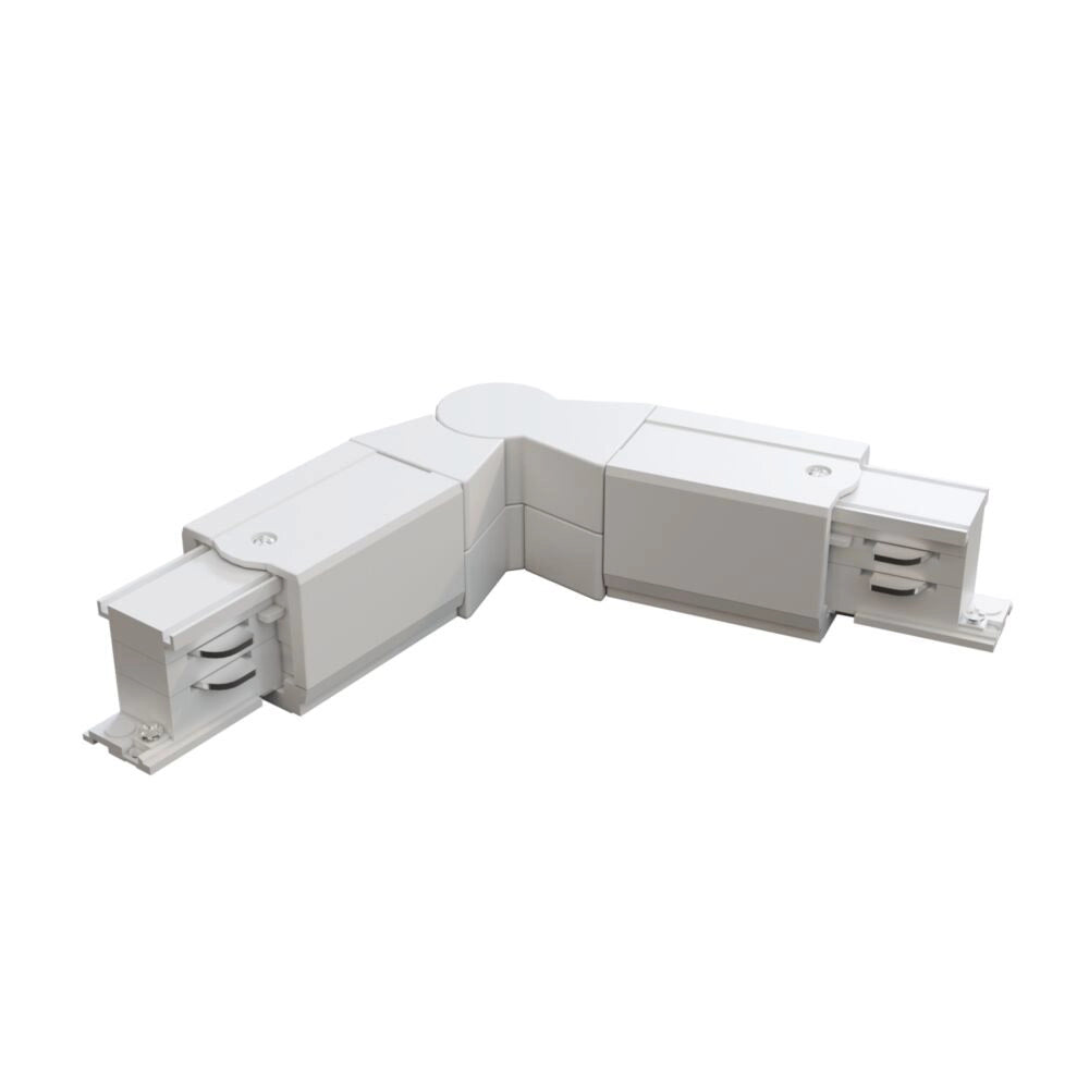 Connettore Pieghevole Plastica Bianco