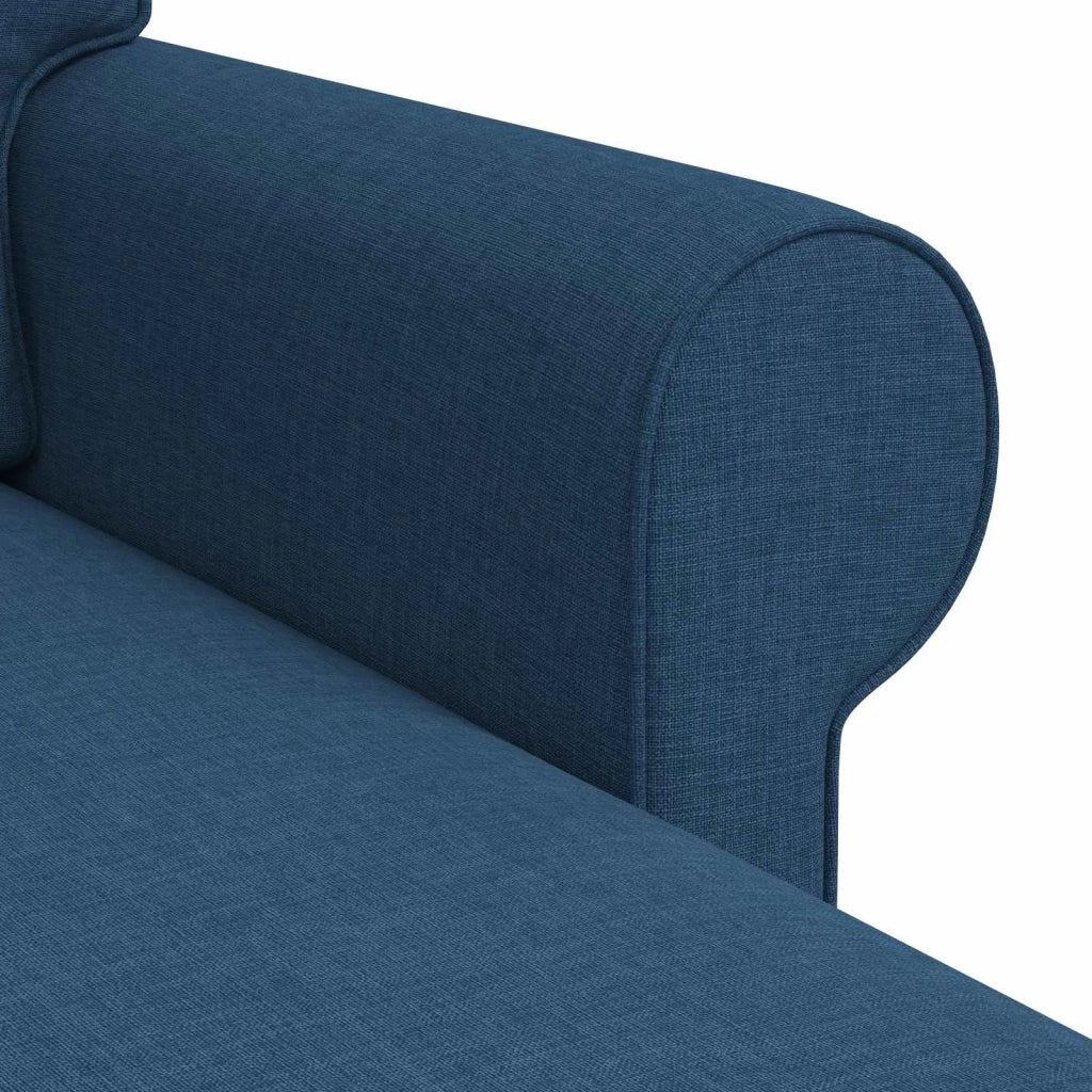 Divano Blu 195 x 138 x 80 cm Tessuto 42024333