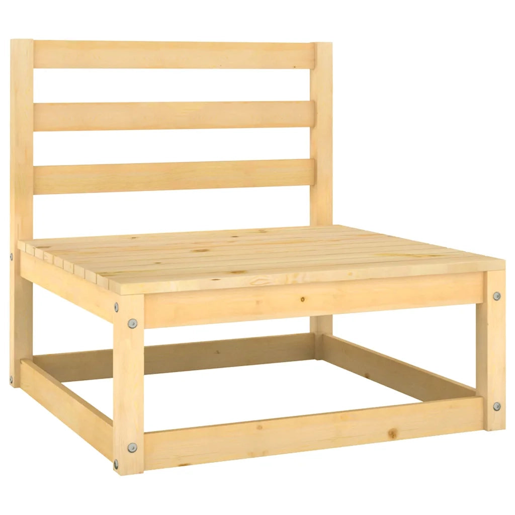 Salotto da Giardino-Set Divani da Giardino2 pz con Cuscini in Massello di Pino