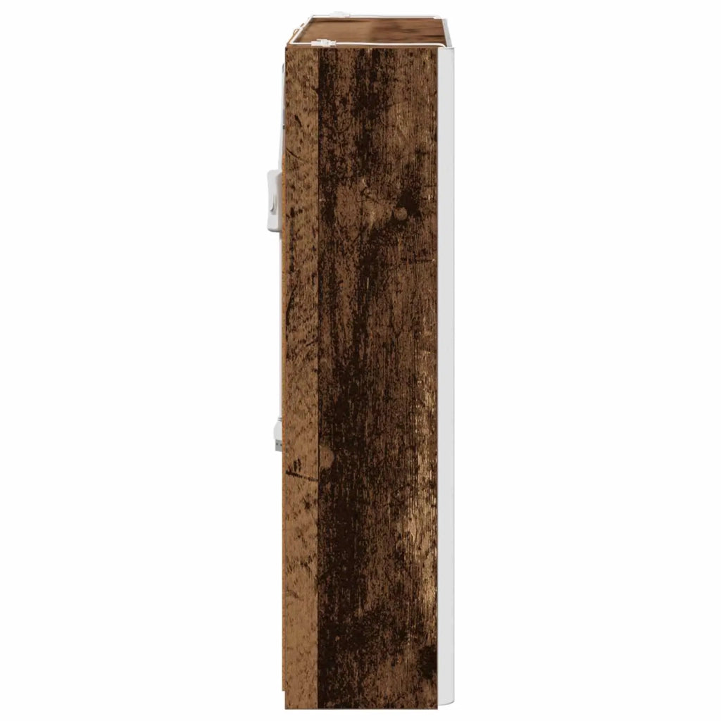 Mobiletto per specchio da bagno Legno vecchio 889253