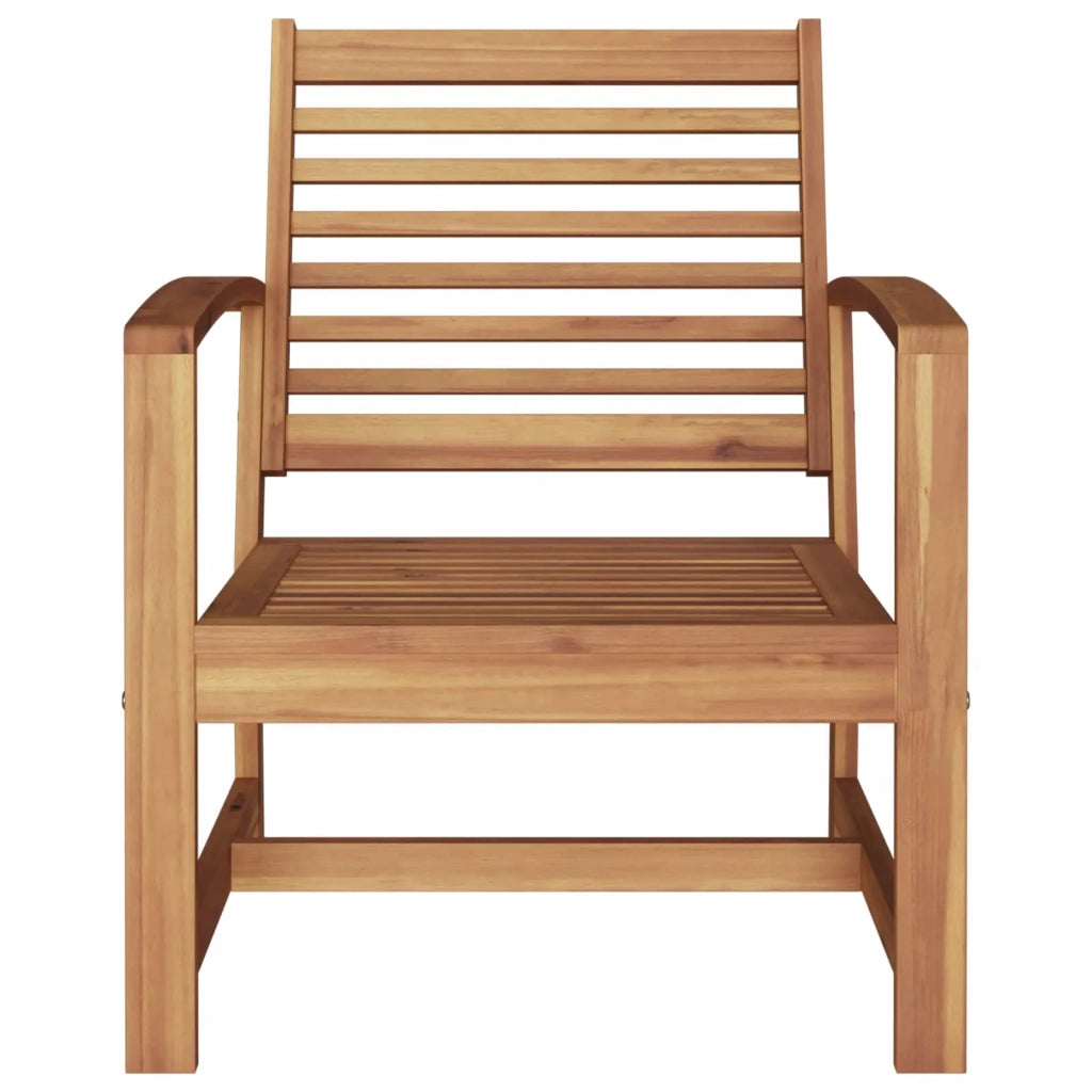 Sedia da esterno-Sedia da patio 2 Pezzo Marrone 65 x 60 x 76,5 cm Legno di teak solido