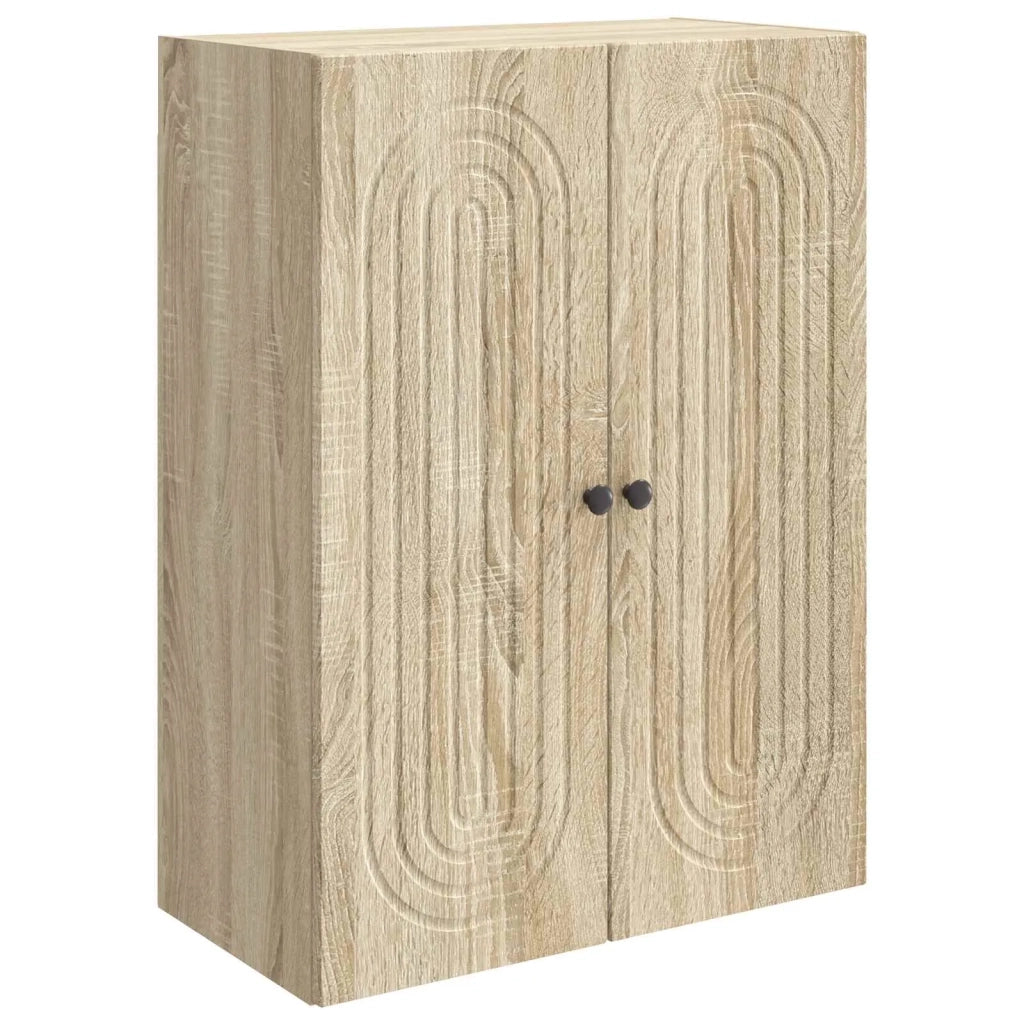 Mobiletto a muro Rovere Sonoma 66 x 34,5 x 90 cm 898057