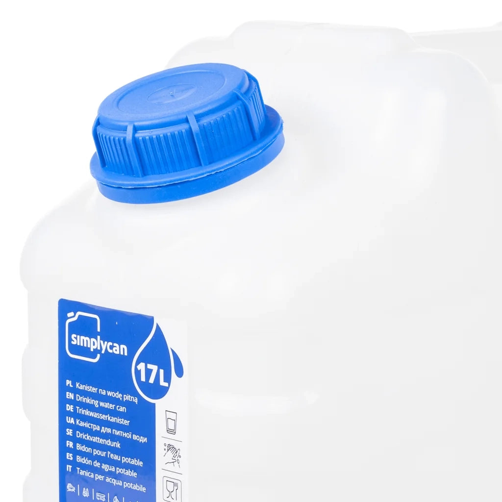 Contenitore Acqua con Rubinetto Trasparente 15 L in Plastica 155041