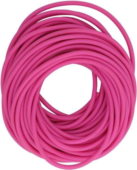 Tubo di Latice Naturale 10m Rosso per Katapult Slingshot Componenti Elastici - Tubo di Latice per Caccia all'Aria Esterna.