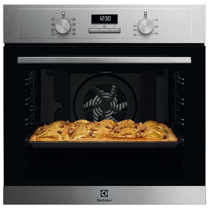 Electrolux EOH3H04X forno 72 L Nero, Acciaio inox