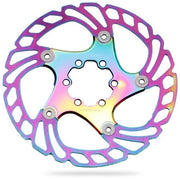Rotor di freno a disco 160mm/180mm - Lega di alluminio + Acciaio inossidabile - MTB/BMX/Race - Installazione 6-galetti - Materiale di alta qualità - Disco freno