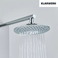 BEN | Pannello doccia soffione doccia a pioggia in acciaio inox | Sistema doccia idromassaggio spazzolata argento Miscelatore doccia rubinetto