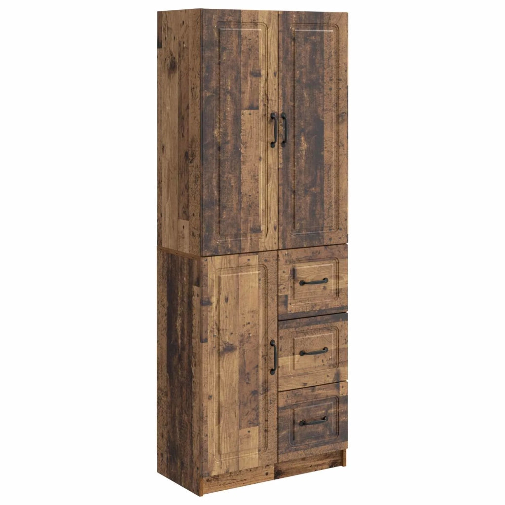Set di armadi 2 pcs Legno antico Legno ingegnerizzato 3416986