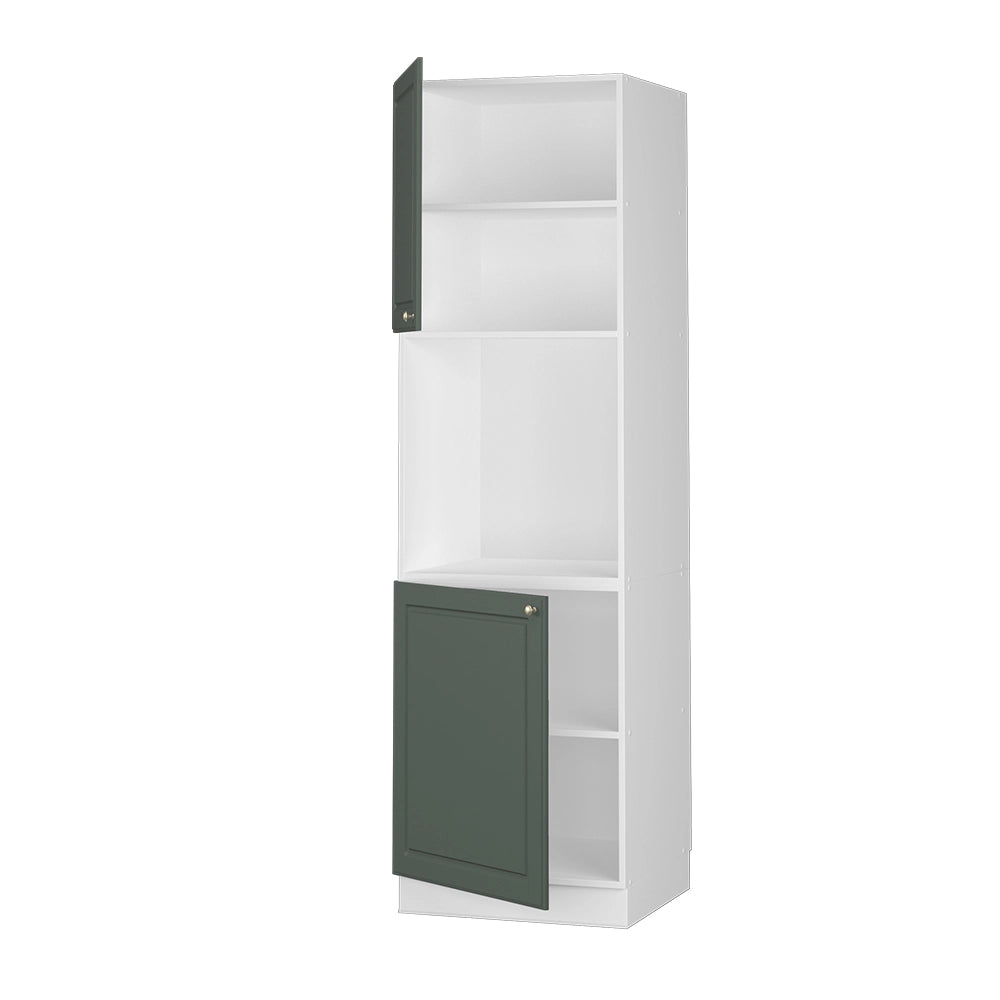 Vicco Mobile per forno da incasso Verde-oro Country House 60 cm aperto