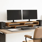 vidaXL Supporto per Monitor Legno Vecchio 100x27x15cm in Truciolato