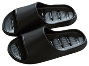 Slipper per doccia per signore e signora, zoccoli per il bagno, slippers morbide con imbottitura antiscivolo, supporto anatomico per il tallone, slipper per doccia veloce asciugamento con fori di drenaggio, massaggio per piedi in bagno - 42/43