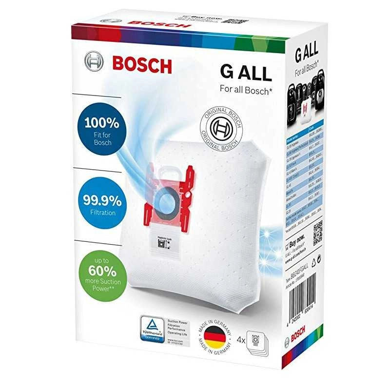4PZ SACCHETTI ASPIRAPOLVERE BOSCH SIEMENS ORIGINALE SUPER VS - Bosch Siemens