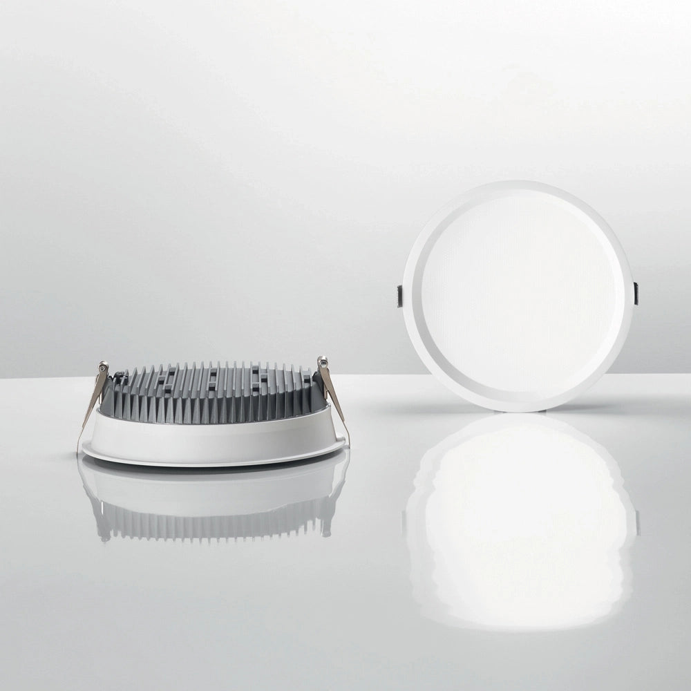 Tecnico Deep Alluminio Bianco Led 30W 4000K Luce Naturale