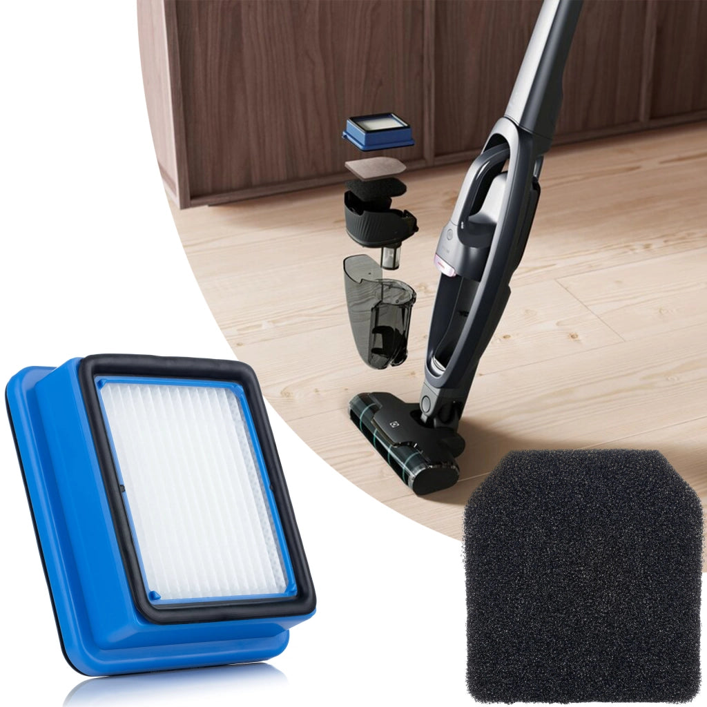 Filtro Completo per Aspirapolvere compatibile con Electrolux Well Q6/Q7/Q8 – HEPA e Motore, Alta Qualità, Lavabile