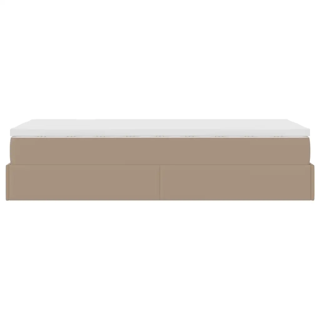 Struttura Letto Pouf con Materasso 80x200 cm Similpelle 3311010