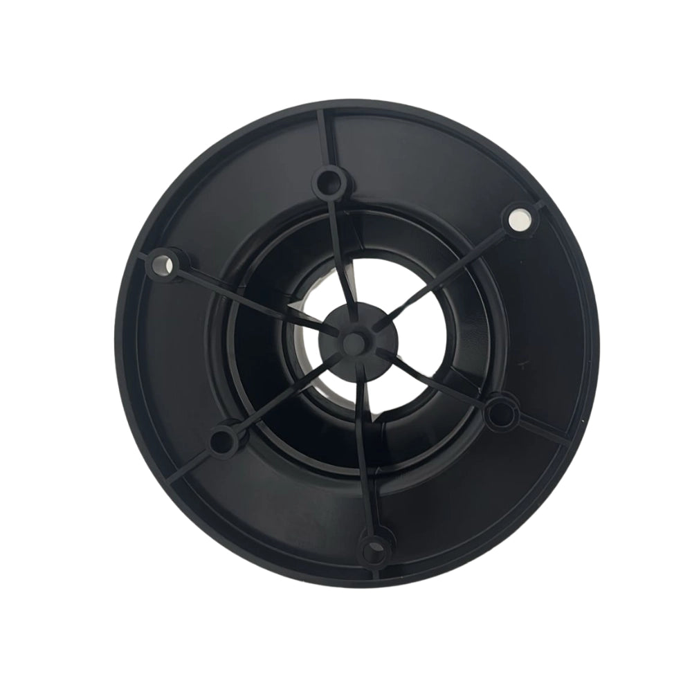 Acrilux 50023 base nera Ø60 mm per pali illuminazione esterni h fino a 150 cm