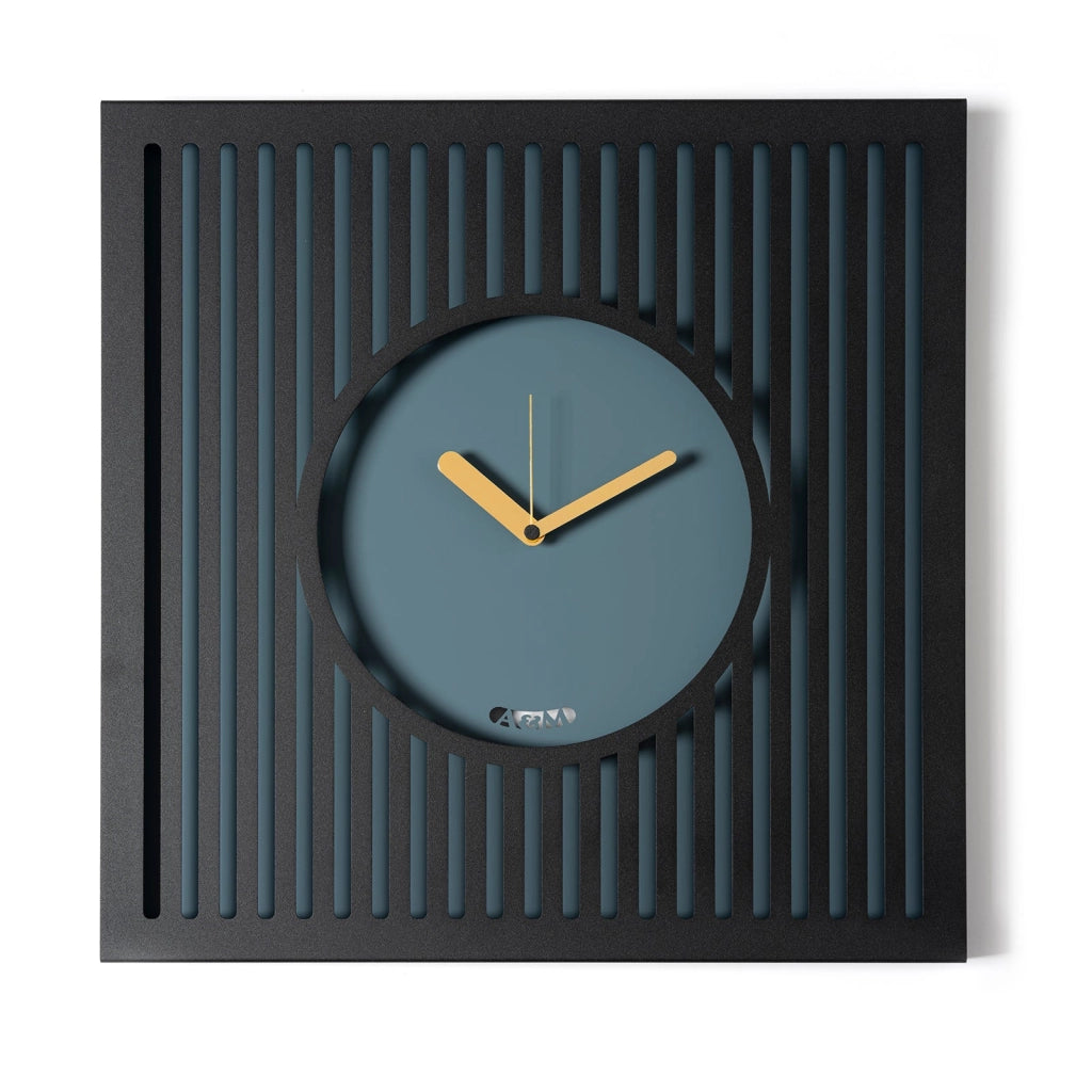 Orologio da parete elegante Tiffany grande Nero,petrolio