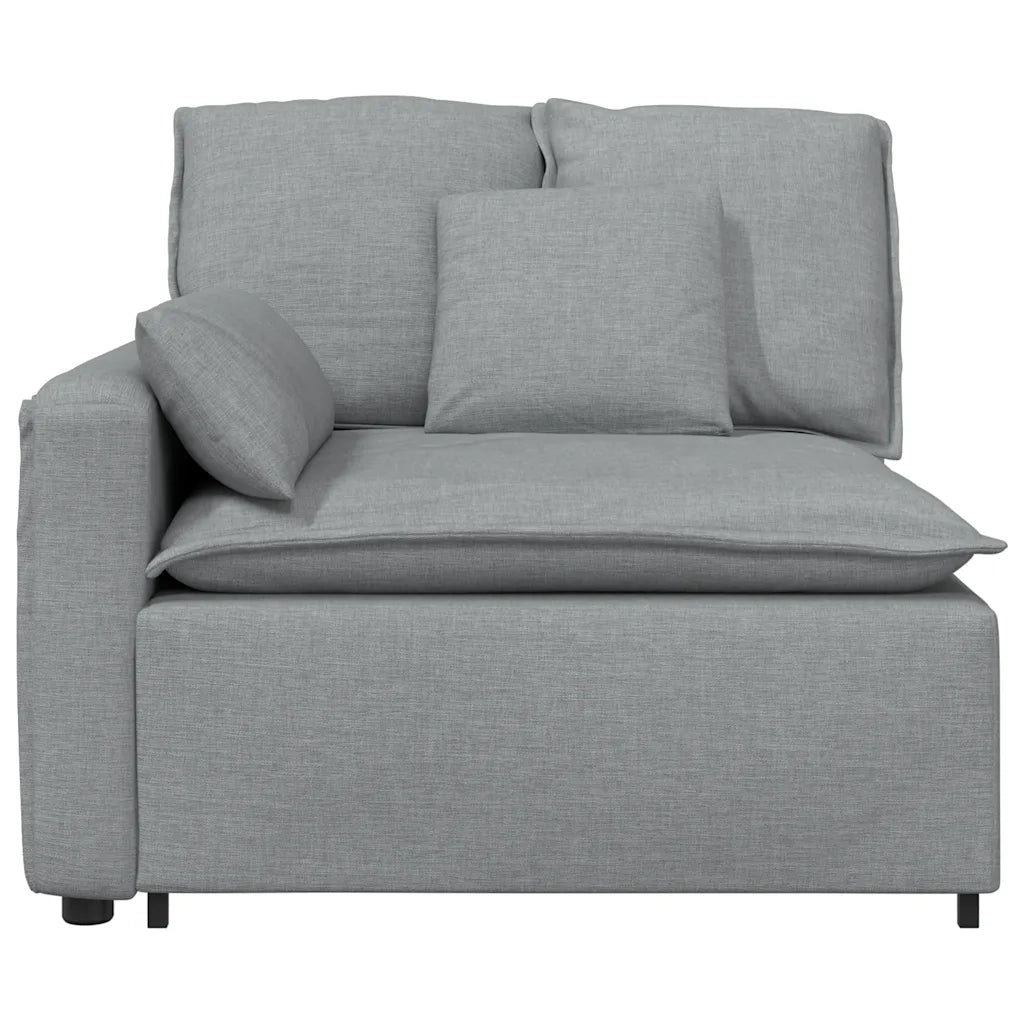 Modulo Terminale Bracciolo Divano Modulare con Cuscini 100 cm CFW9805749